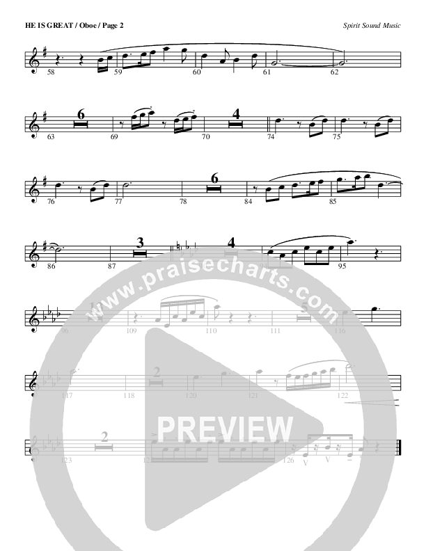 He Is Great Oboe (Geron Davis)