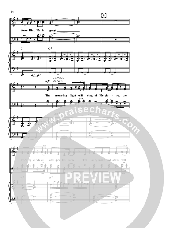 He Is Great Piano/Vocal (Geron Davis)