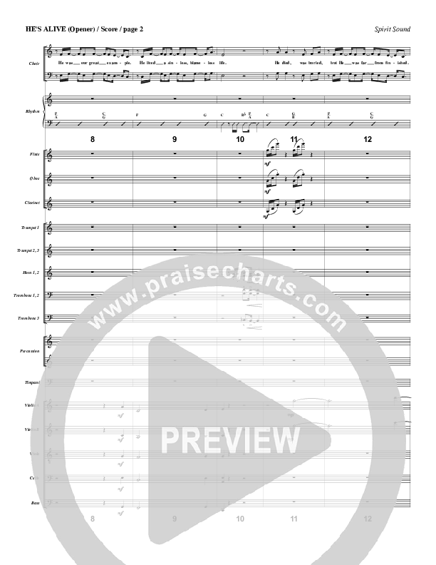 He's Alive Orchestration (Geron Davis)