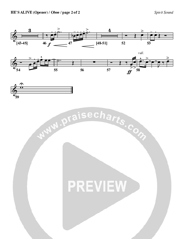 He's Alive Oboe (Geron Davis)