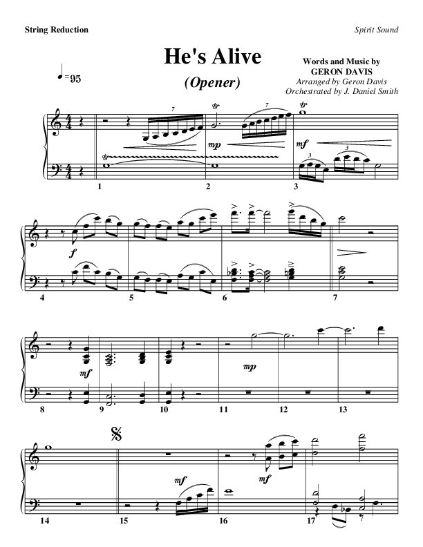 He's Alive Synth Strings (Geron Davis)