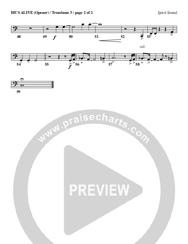 He's Alive Trombone 3 (Geron Davis)