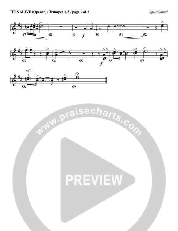 He's Alive Trumpet 2/3 (Geron Davis)