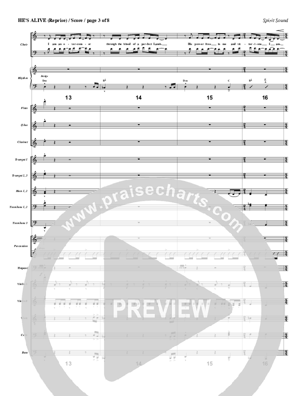 He's Alive (Reprise) Orchestration (Geron Davis)