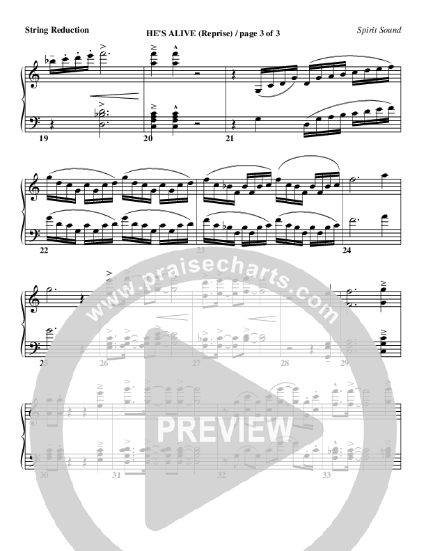 He's Alive (Reprise) Synth Strings (Geron Davis)