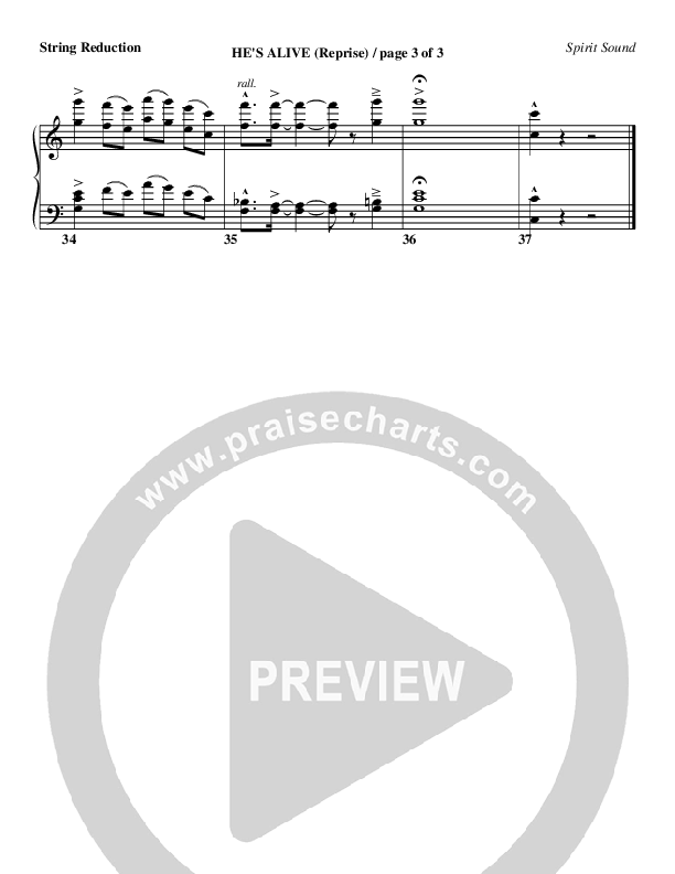 He's Alive (Reprise) Synth Strings (Geron Davis)