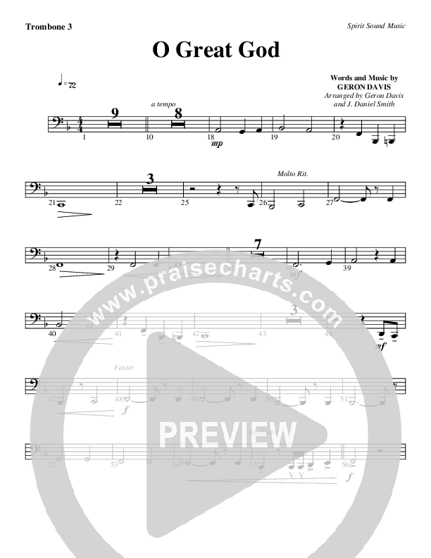 O Great God Trombone 3 (Geron Davis)