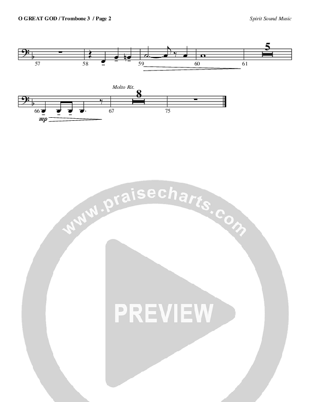 O Great God Trombone 3 (Geron Davis)