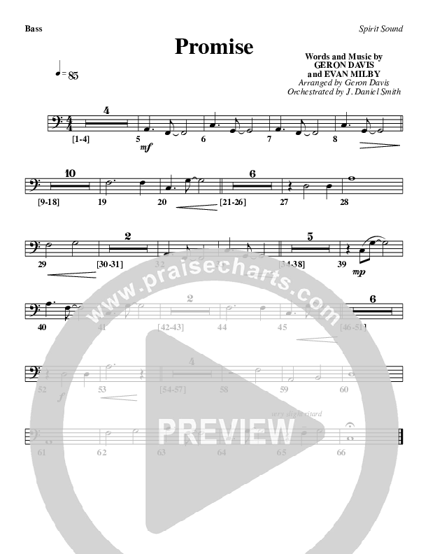 Promise Bass Guitar (Geron Davis)