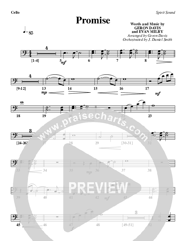Promise Cello (Geron Davis)