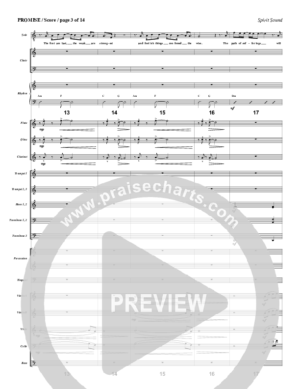 Promise Conductor's Score (Geron Davis)