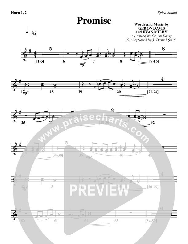 Promise French Horn 1/2 (Geron Davis)