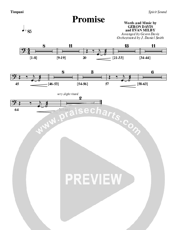 Promise Timpani (Geron Davis)