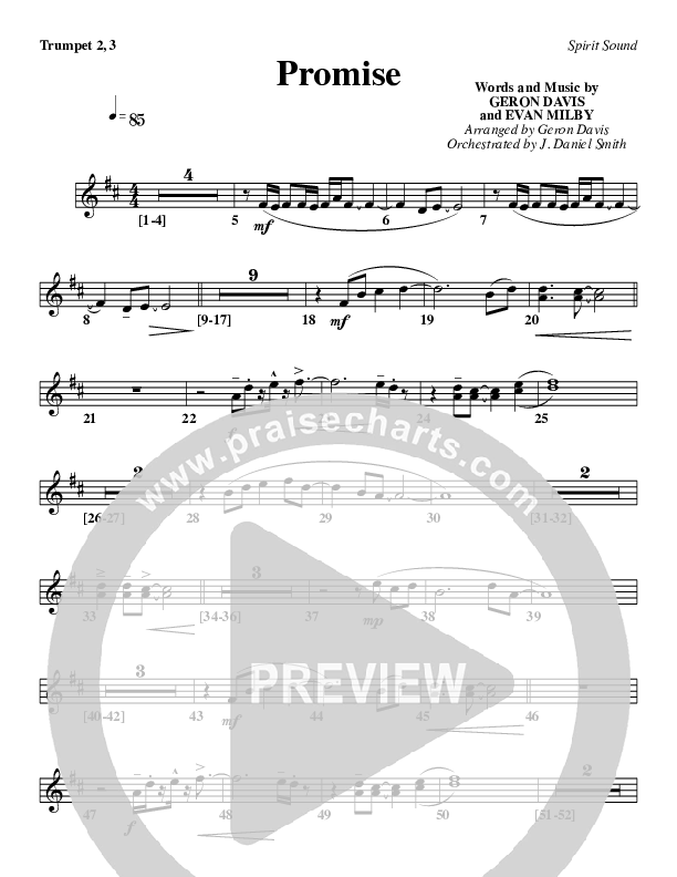Promise Trumpet 2/3 (Geron Davis)