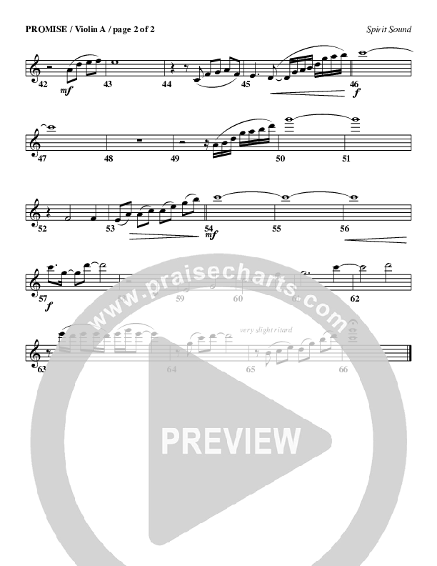 Promise Violin 1 (Geron Davis)