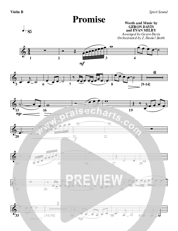 Promise Violin 2 (Geron Davis)