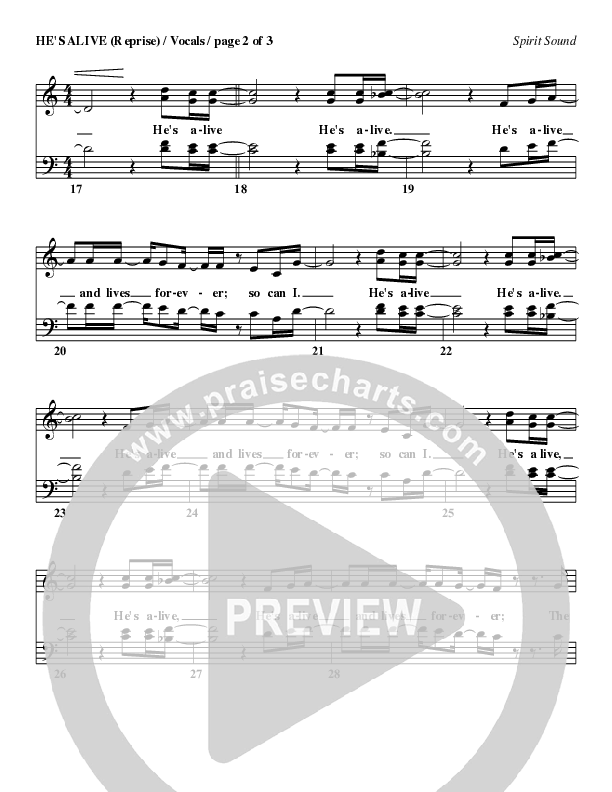 Gone - Easter Musical Choir Sheet (SATB) (Geron Davis)