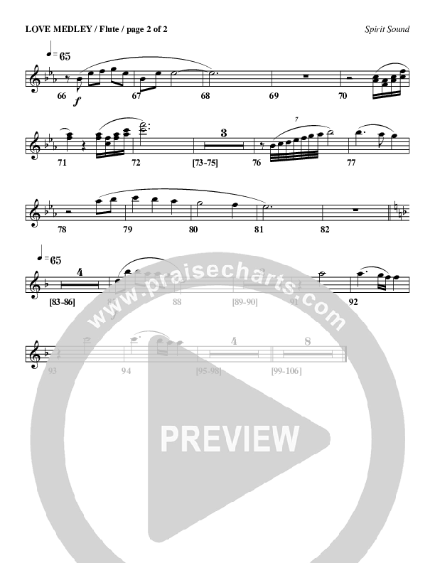 Love Medley Flute (Geron Davis)