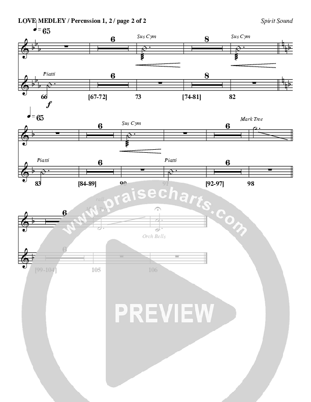 Love Medley Percussion 1/2 (Geron Davis)