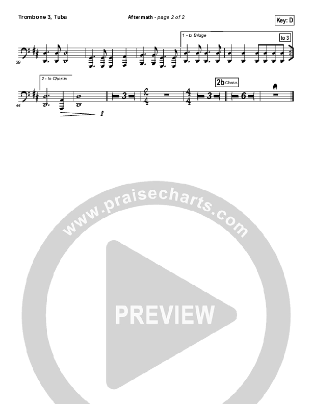 Aftermath Trombone 3/Tuba (Hillsong UNITED)