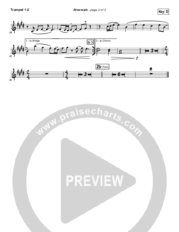 Aftermath Trumpet 1,2 (Hillsong UNITED)