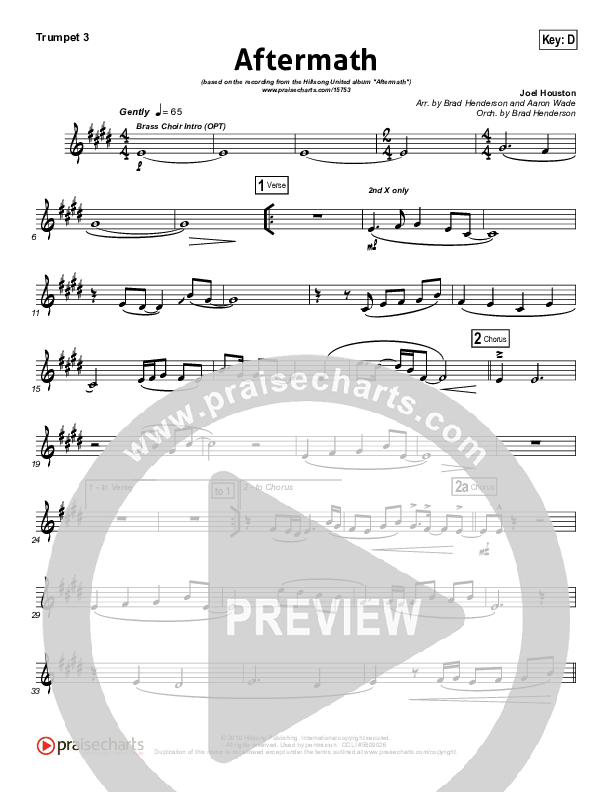 Aftermath Trumpet 3 (Hillsong UNITED)