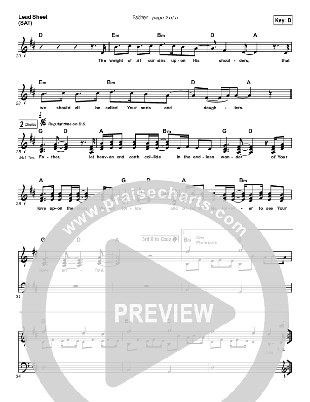 Father Lead (SAT) (Hillsong UNITED)