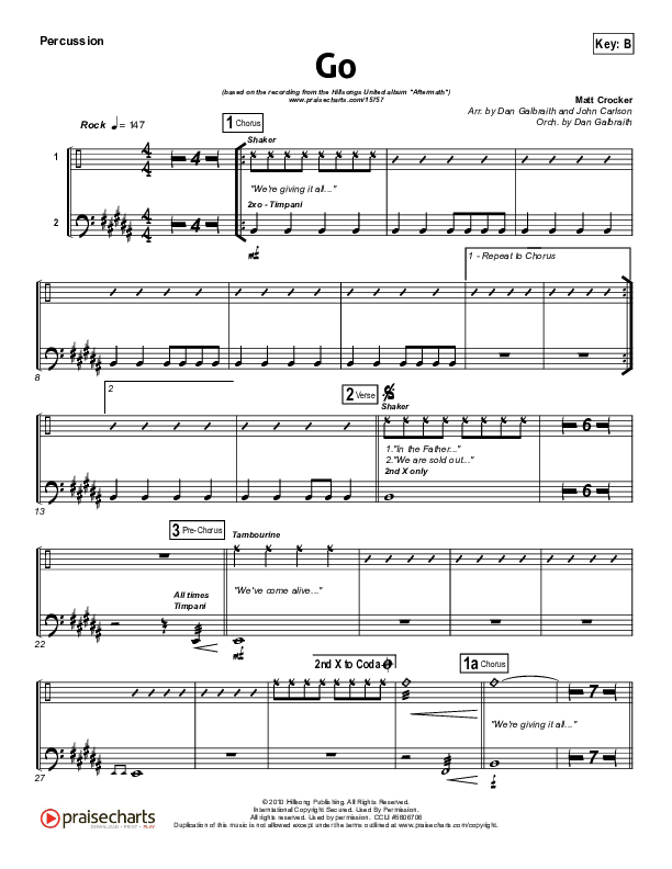 Go Percussion (Hillsong UNITED)