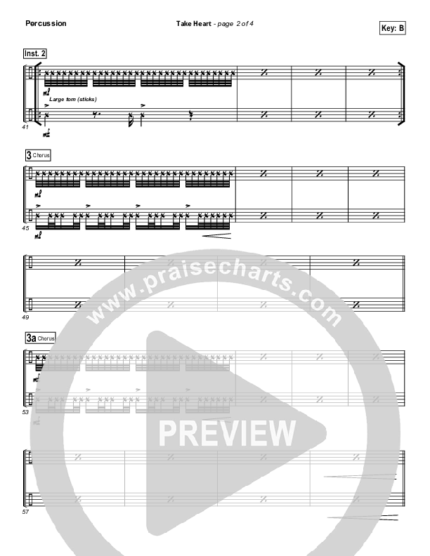 Take Heart Percussion (Hillsong UNITED)