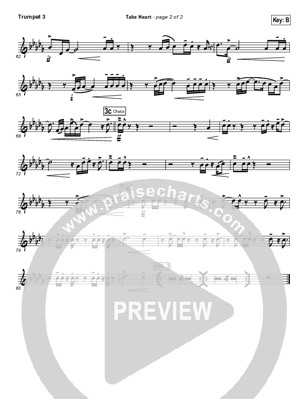Take Heart Trumpet 3 (Hillsong UNITED)