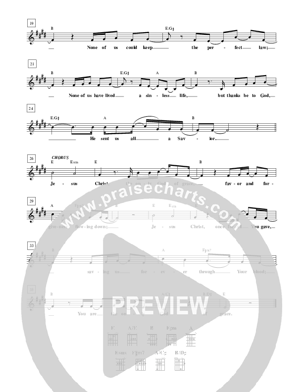 Welcome To The Place Of Level Ground Lead Sheet (Brian Doerksen)