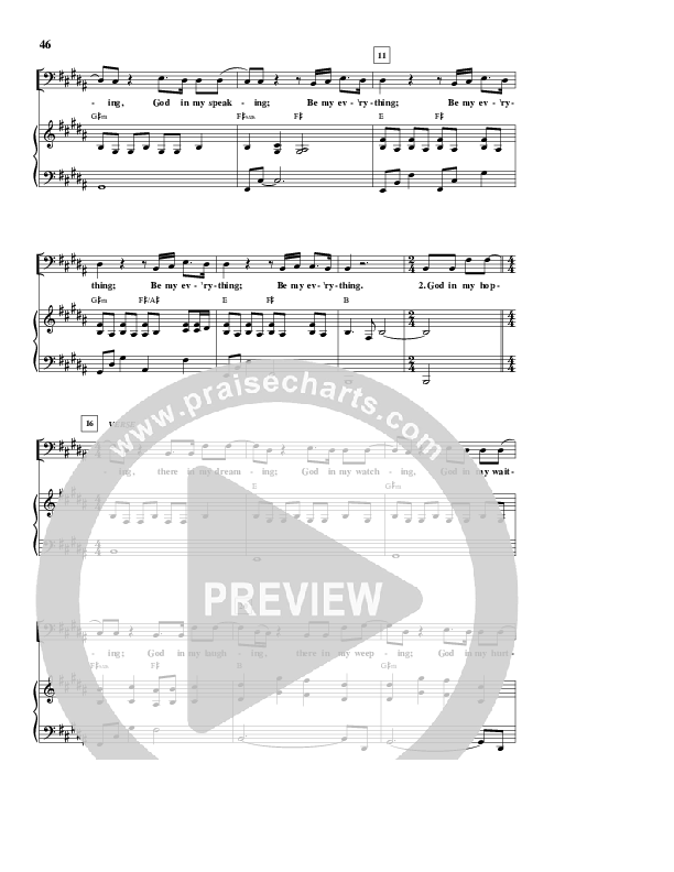 Everything Piano/Vocal (Brian Doerksen)