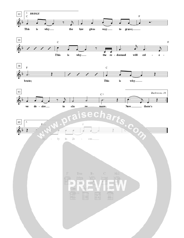 No Condemnation Lead Sheet (Brian Doerksen)