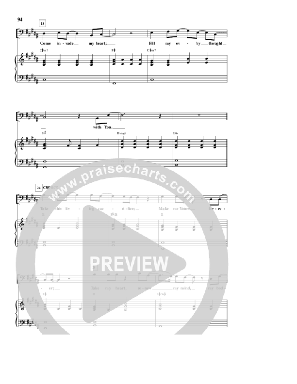 Altar Of Love Lead & Piano (Brian Doerksen)