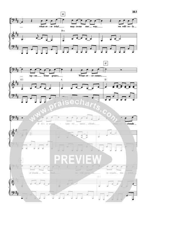 Whatever Comes Lead & Piano (Brian Doerksen)