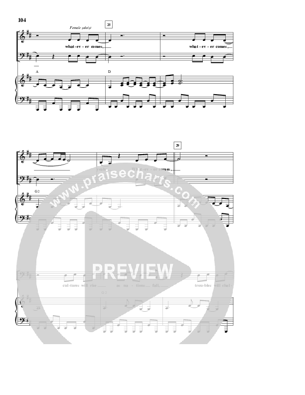 Whatever Comes Lead & Piano (Brian Doerksen)