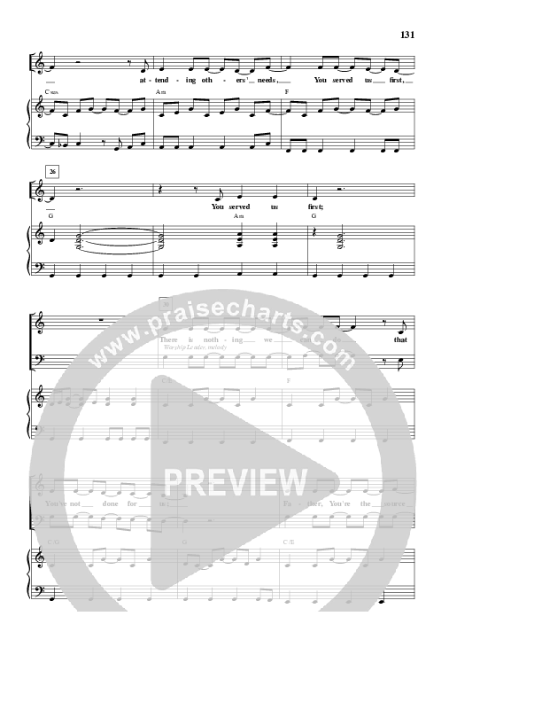 First Lead & Piano (Brian Doerksen)