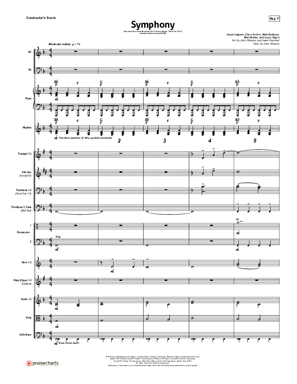 Symphony Orchestration (Chris Tomlin / Passion)