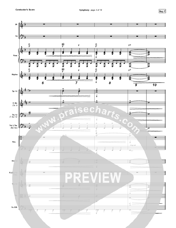 Symphony Conductor's Score (Chris Tomlin / Passion)