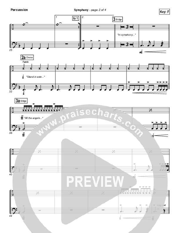 Symphony Percussion (Chris Tomlin / Passion)