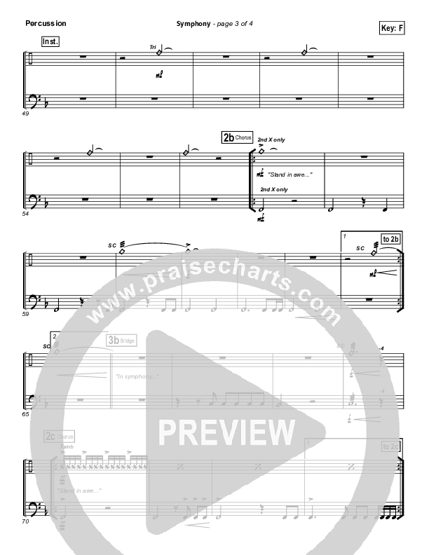 Symphony Percussion (Chris Tomlin / Passion)