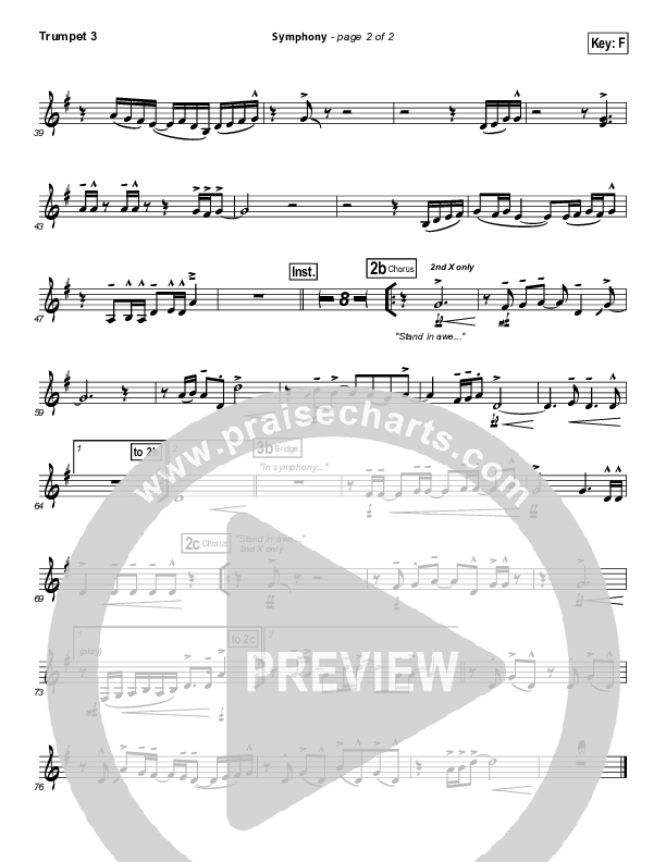 Symphony Trumpet 3 (Chris Tomlin / Passion)