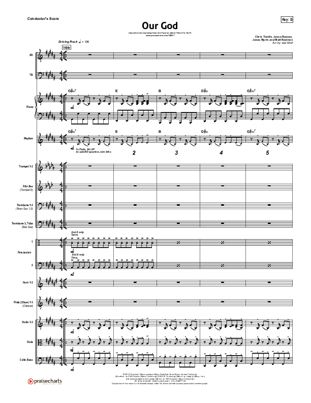 Our God Orchestration (Chris Tomlin / Passion)