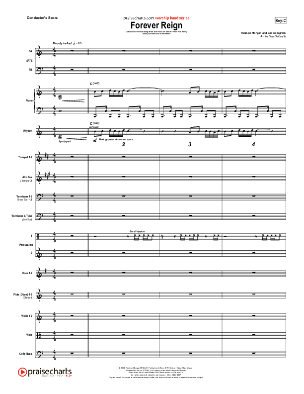 Forever Reign Orchestration (Kristian Stanfill / Passion)