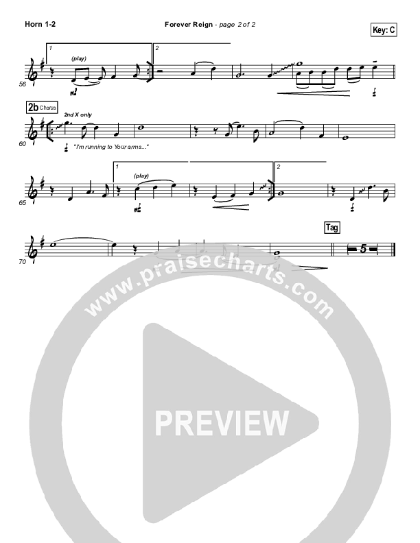 Forever Reign Brass Pack (Kristian Stanfill / Passion)