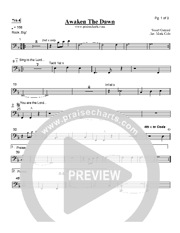 Awaken the Dawn Trombone 4 (Delirious)