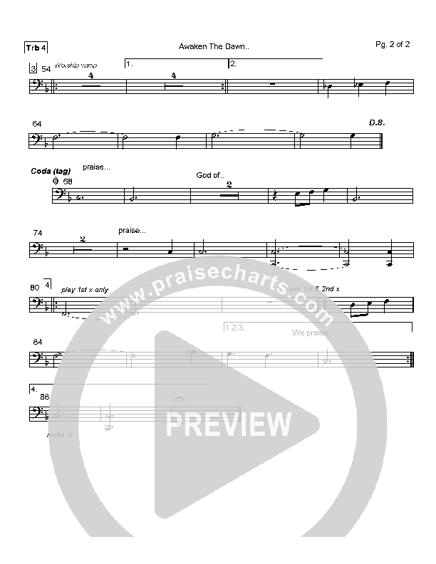 Awaken the Dawn Trombone 4 (Delirious)