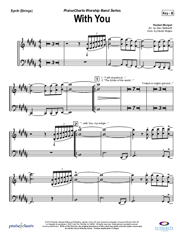 With You Synth Strings (Hillsong Worship)