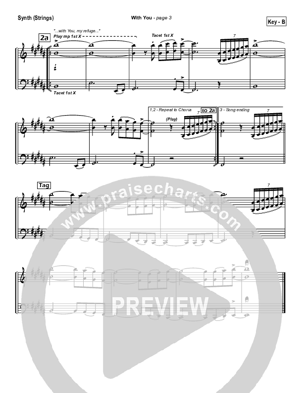 With You Synth Strings (Hillsong Worship)