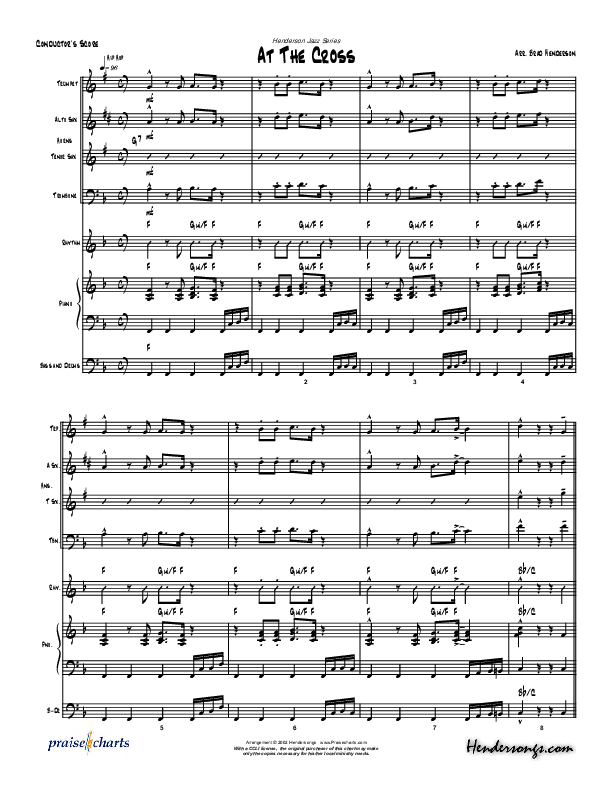 At The Cross (Instrumental) Orchestration (Brad Henderson)
